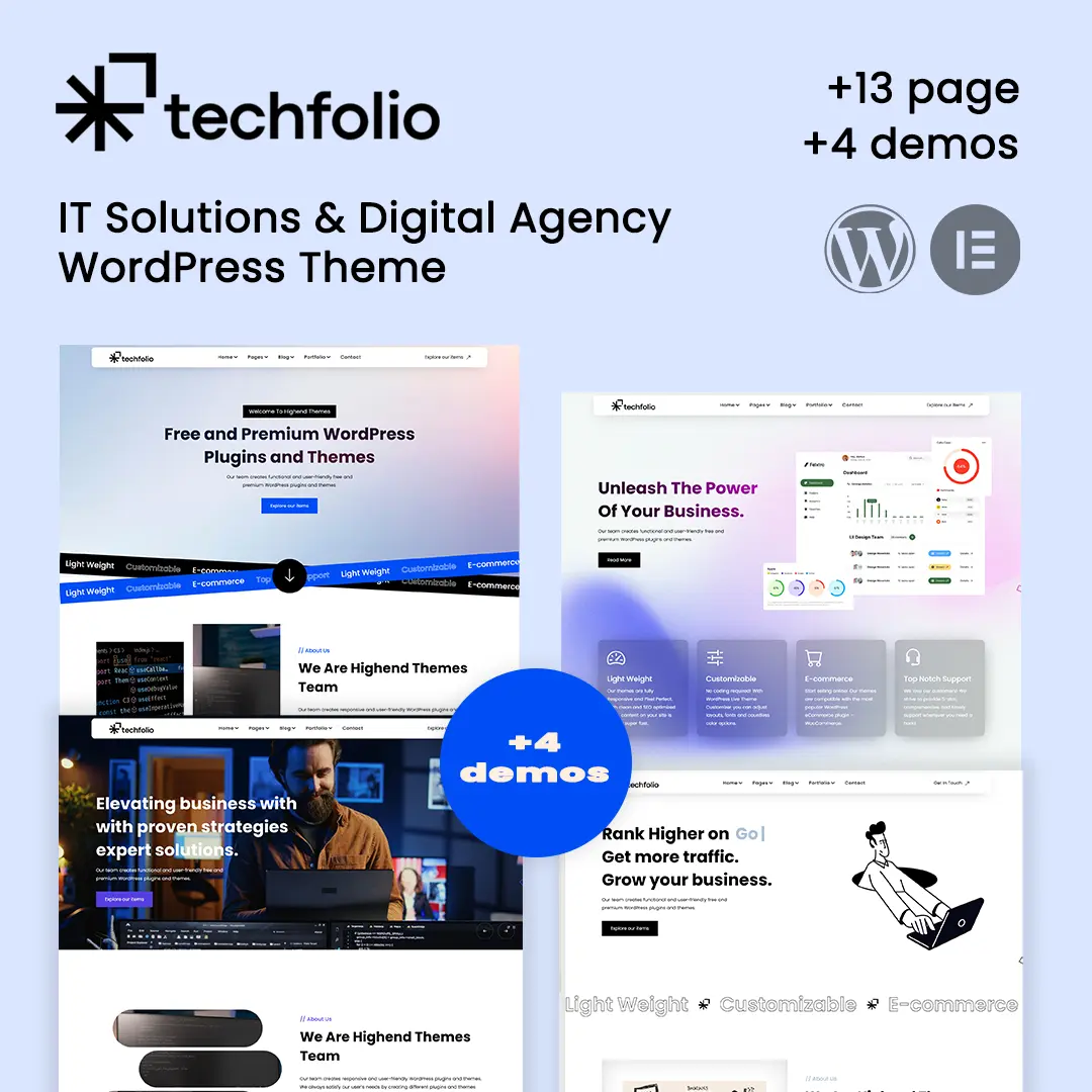 Techfolio Theme